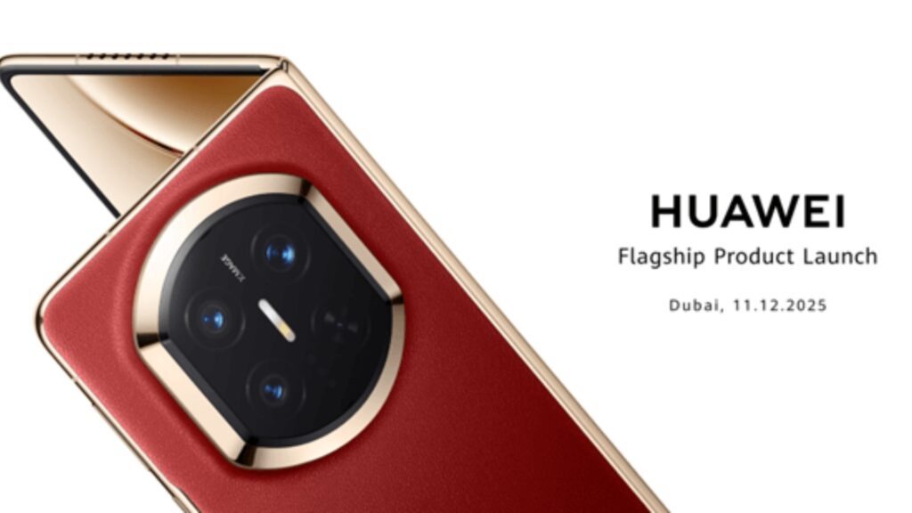 Huawei prepara lanzamiento global de su nuevo flagship plegable en Dubái