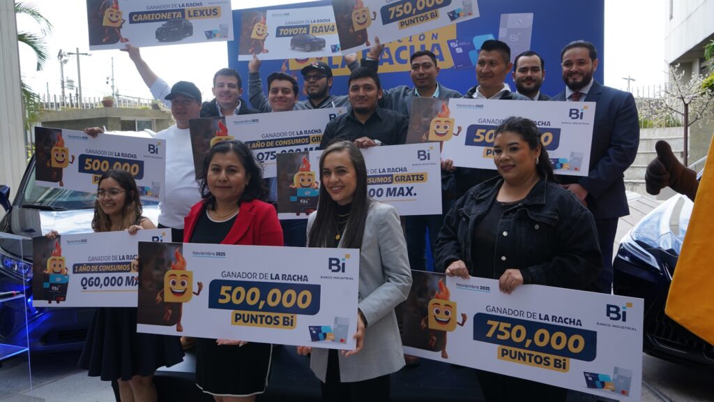 Banco Industrial cierra con éxito la promoción “Enciende tu Racha con Tarjetas Bi” 