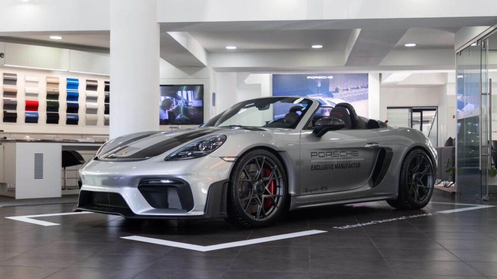 Porsche presenta en Guatemala el 718 Spyder RS con personalización exclusiva