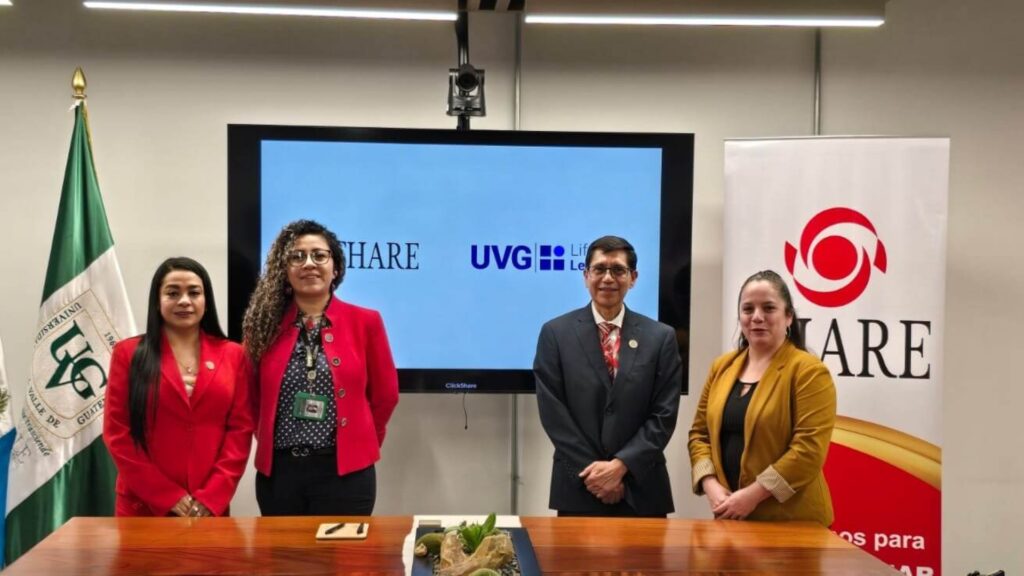 UVG y Grupo SHARE unen esfuerzos para transformar la educación y las oportunidades laborales