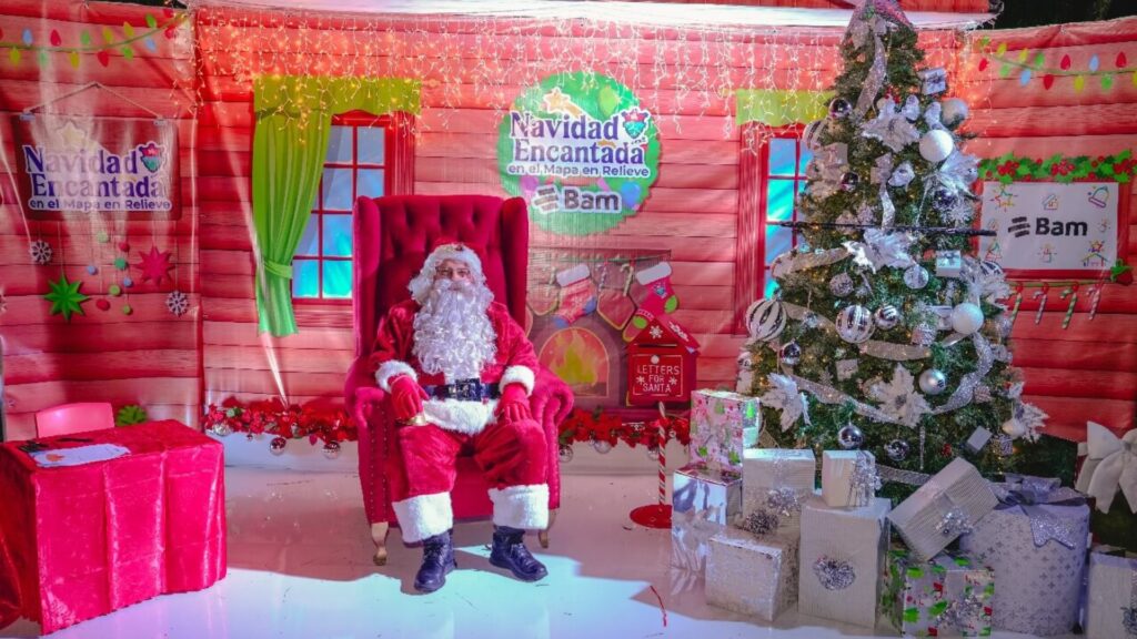 Con “Navidad Encantada”, Bam apuesta por educación y desarrollo en el Mapa en Relieve