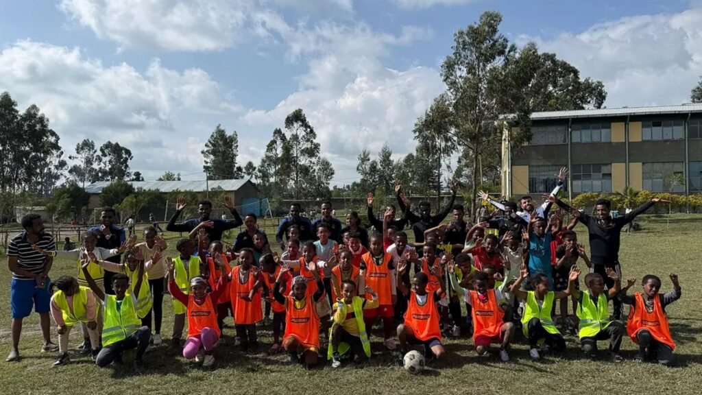 Arrancan las jornadas de formación de fútbol en la escuela de la Fundación en Etiopía