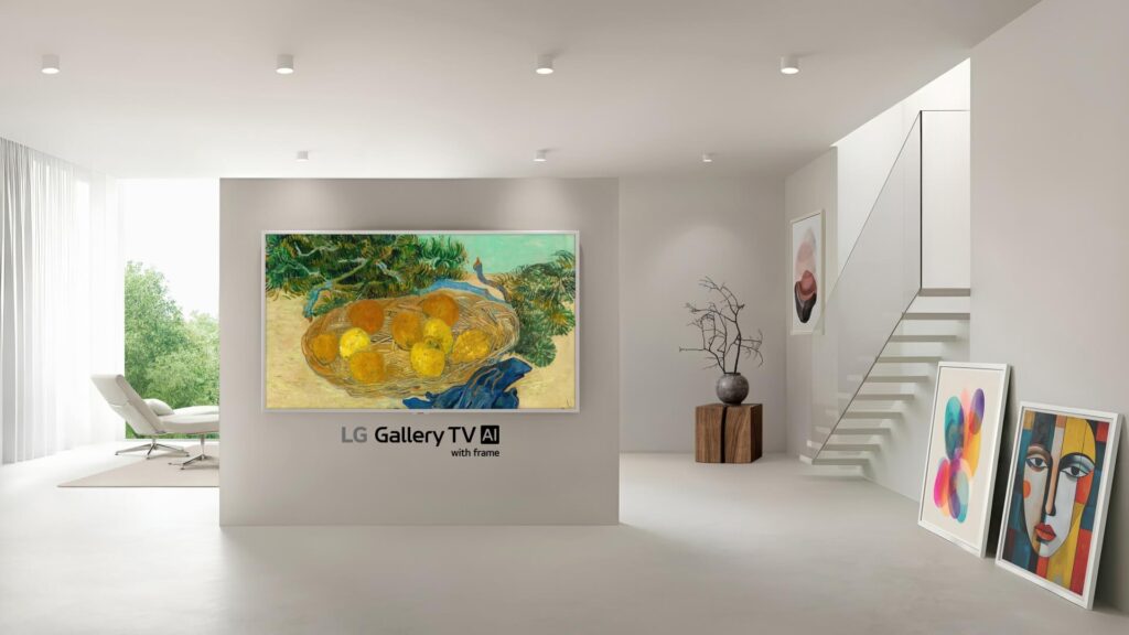 LG redefine el entretenimiento en casa con Gallery TV, su nuevo televisor inspirado en el arte