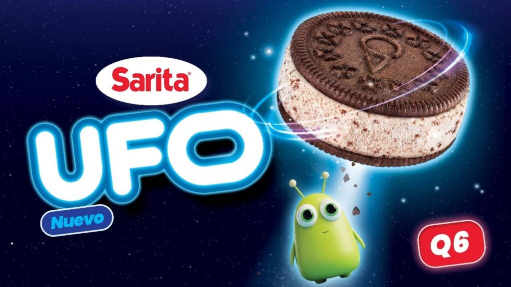 Nuevo Helado UFO de Sarita: una experiencia galáctica en cada mordida
