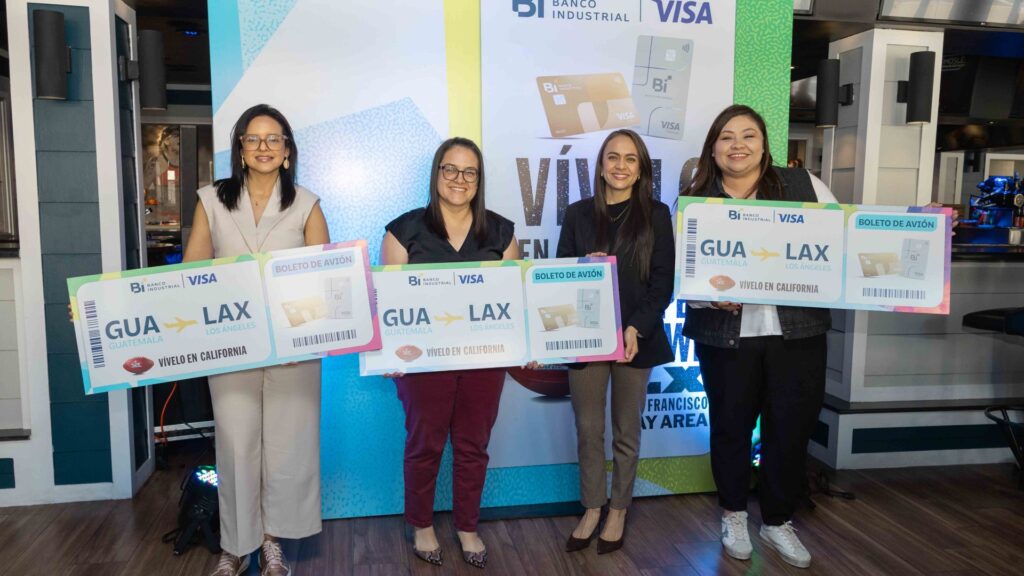 Banco Industrial y Visa premian la fidelidad con una experiencia en el Super Bowl LX