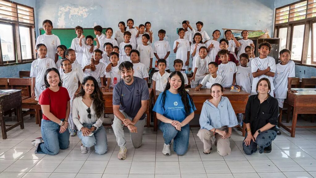 Fundación Real Madrid, HP y Harapan Project empoderan a jóvenes de Indonesia con deporte y educación digita