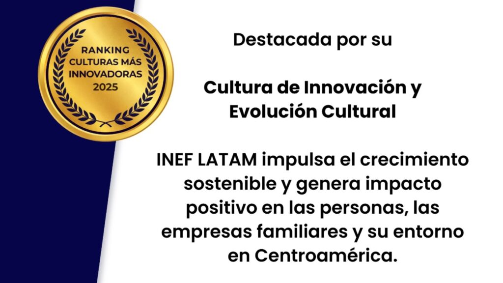 Cultura innovadora de INEF recibe reconocimiento regional de Forbes Centroamérica