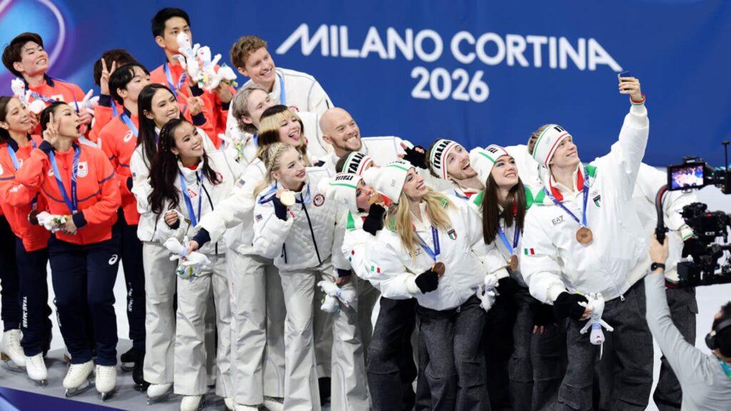 Milano Cortina 2026 redefine el selfie de la victoria como parte de la historia olímpica