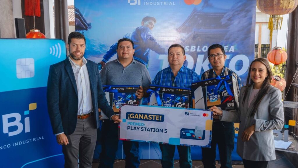 Banco Industrial entrega premios a participantes de Gaming Fanáticos Bi 2025