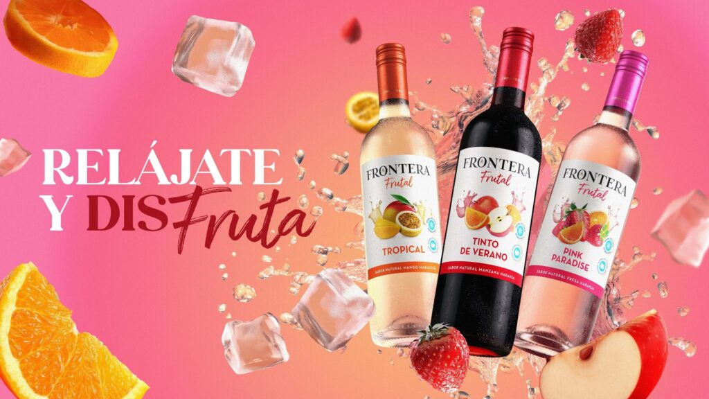 Frontera Frutal llega para reinventar la forma de disfrutar el vino
