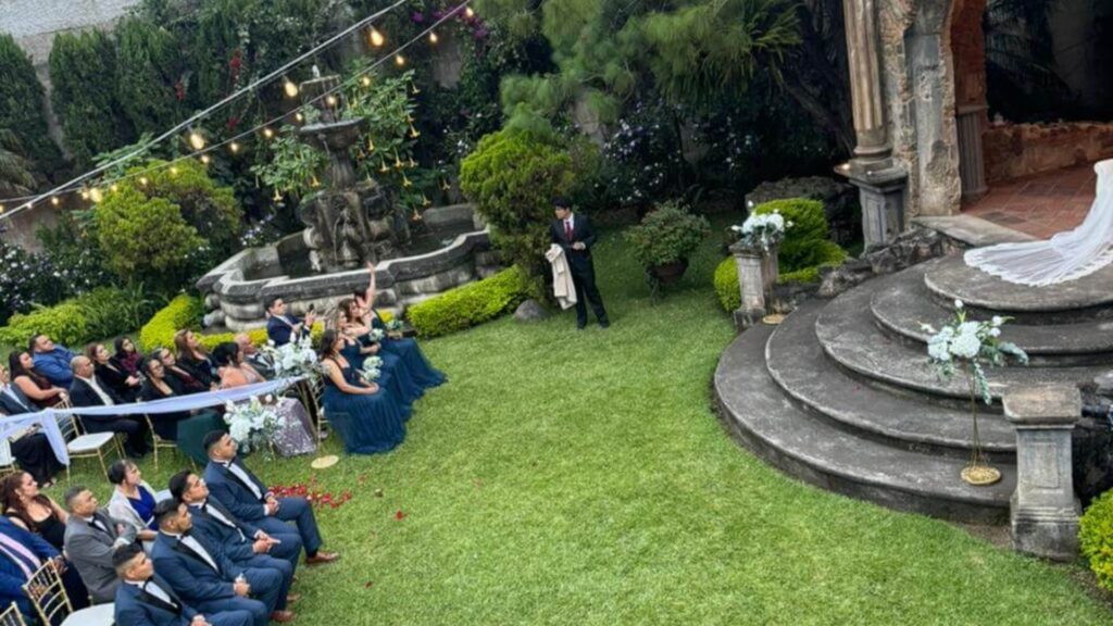 Jardines urbanos se convierten en escenarios ideales para celebraciones