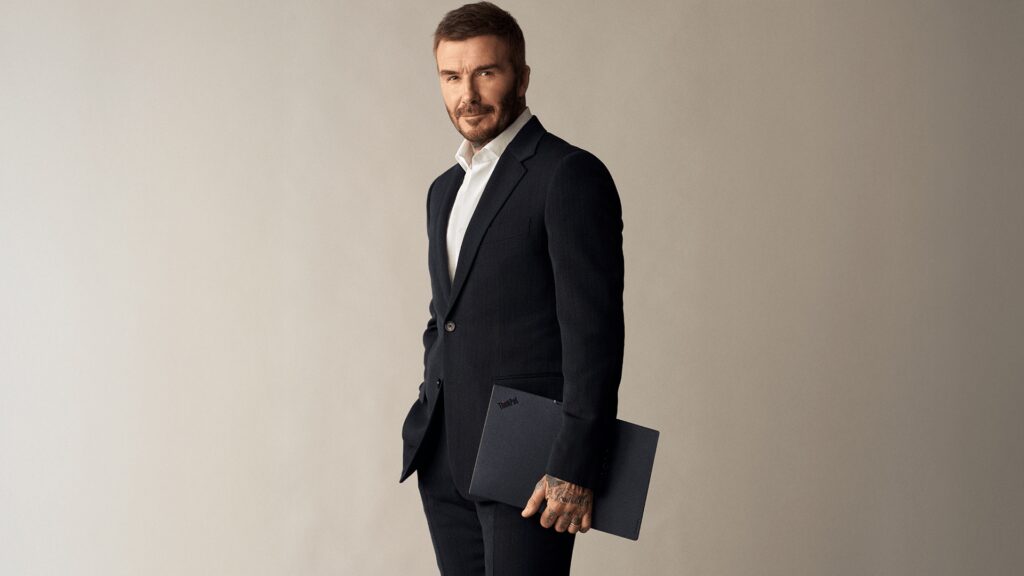 David Beckham se une a Lenovo en alianza global