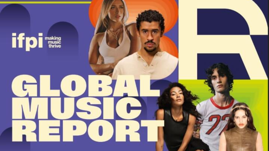 La industria musical global crece 6,4 % en 2025 impulsada por el streaming y la innovación en IA