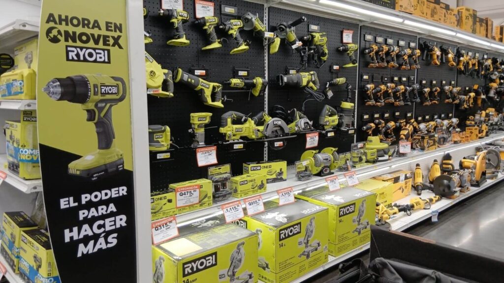 Ryobi llega al portafolio de herramientas de Novex Guatemala