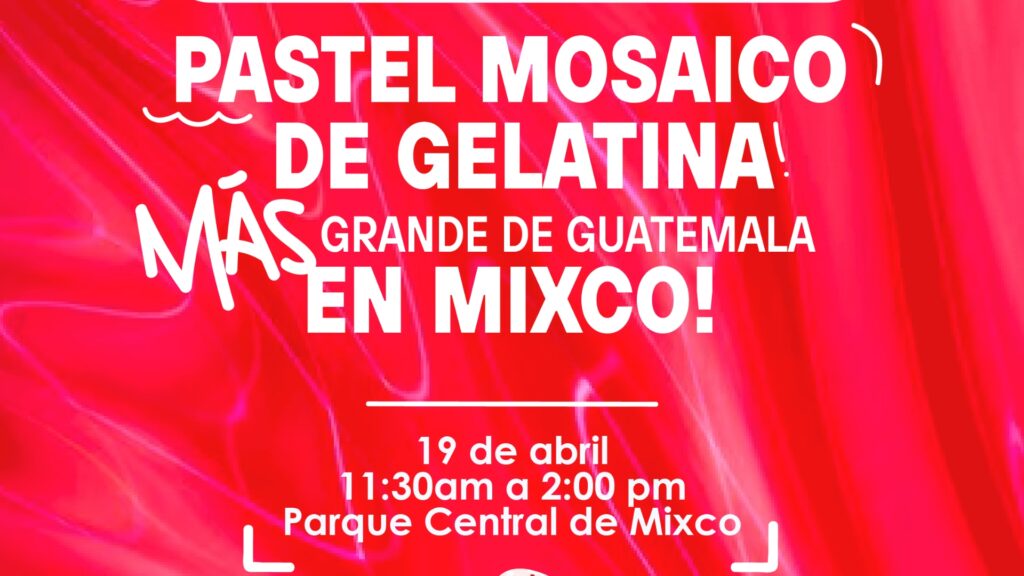 Creatividad en grande: Productos Castilla presenta mosaico gigante de gelatina