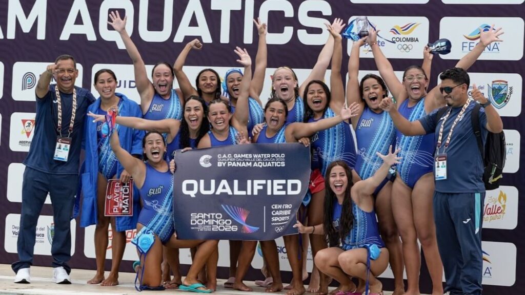 Guatemala clasifica en polo acuático a los Juegos Centroamericanos y del Caribe