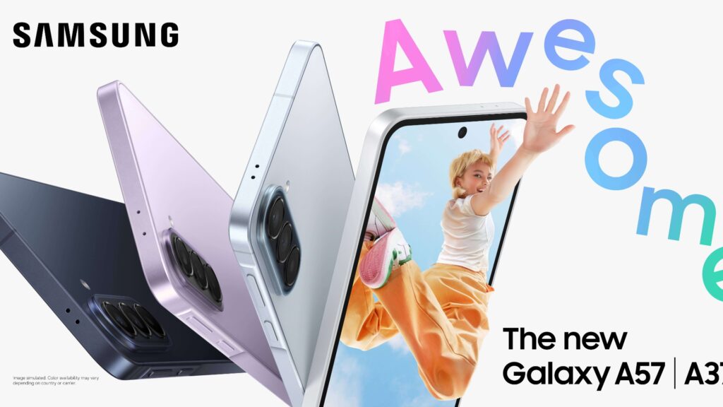 Samsung lanza los nuevos Galaxy A57 5G y A37 5G con funciones de nivel profesional