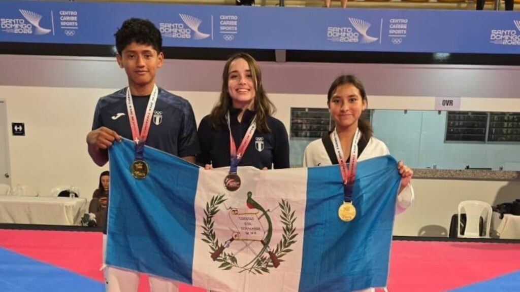 Atletas guatemaltecos conquistan el oro en tierras dominicanas
