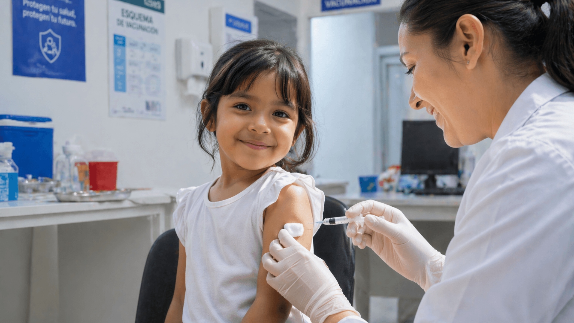 Salud infantil: vacunas protegen a millones de niños en la región