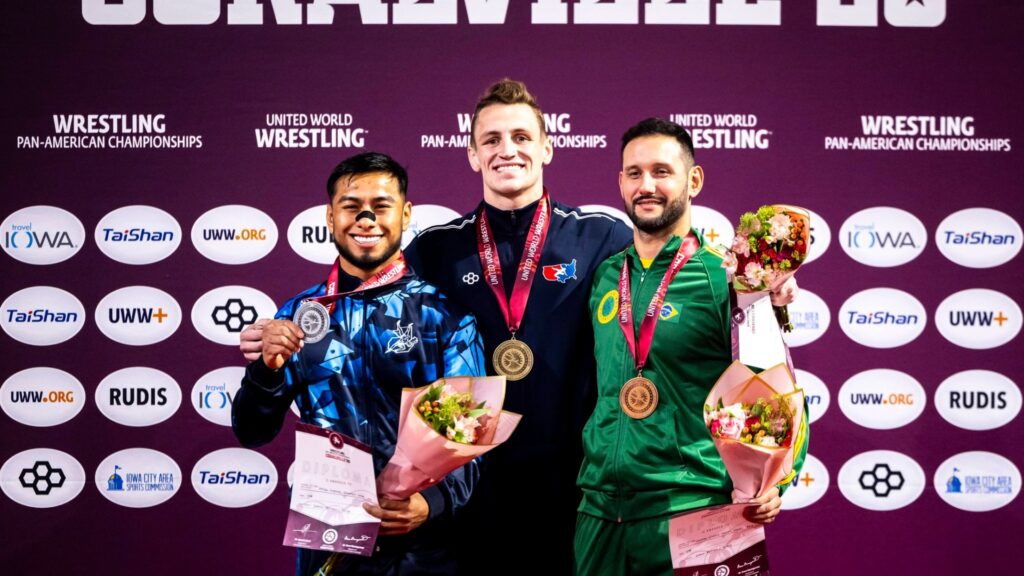 Plata y bronce para Guatemala en el Panamericano de Lucha
