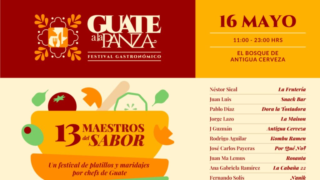 Antigua Guatemala recibe una nueva edición de Guate a la Panza