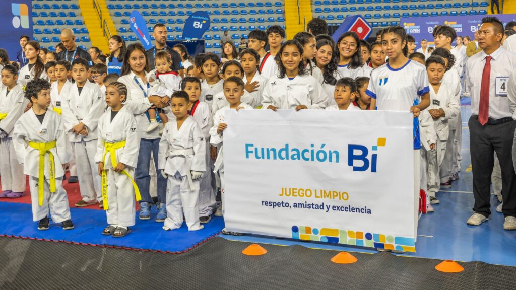 Fundación Bi impulsa el talento juvenil con el Open Centroamericano de Taekwondo