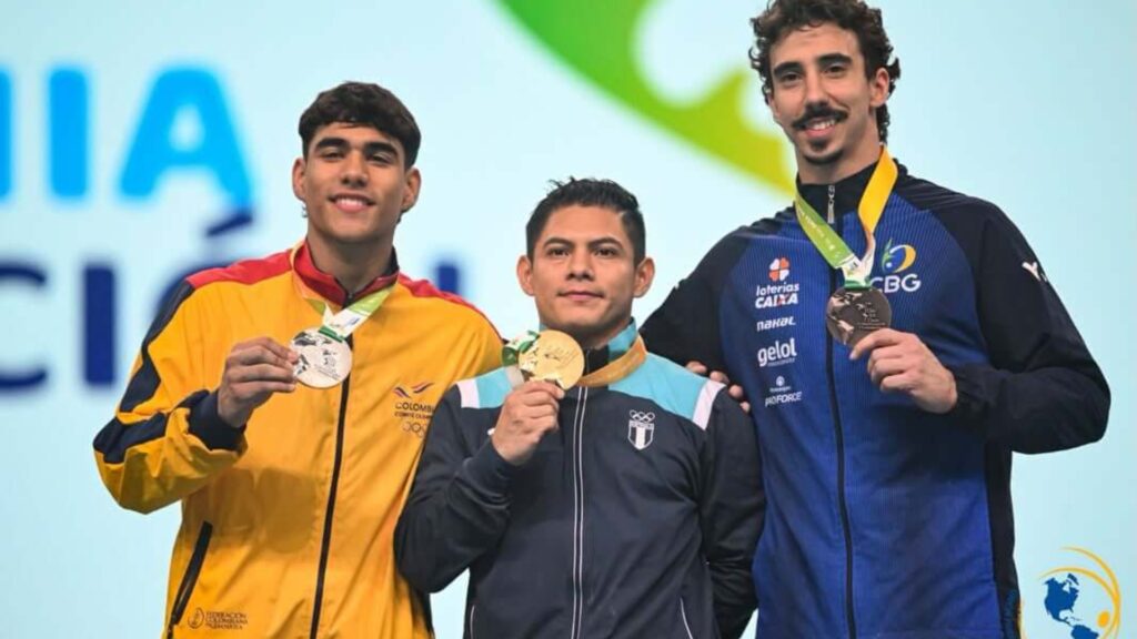 Jorge Vega campeón en suelo en el Campeonato Panamericano de Gimnasia en Río 2026