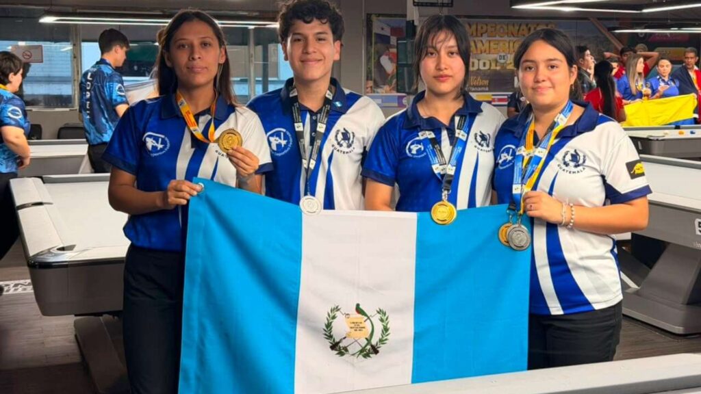 Panamericano de Billar cerró con 7 medallas para Guatemala