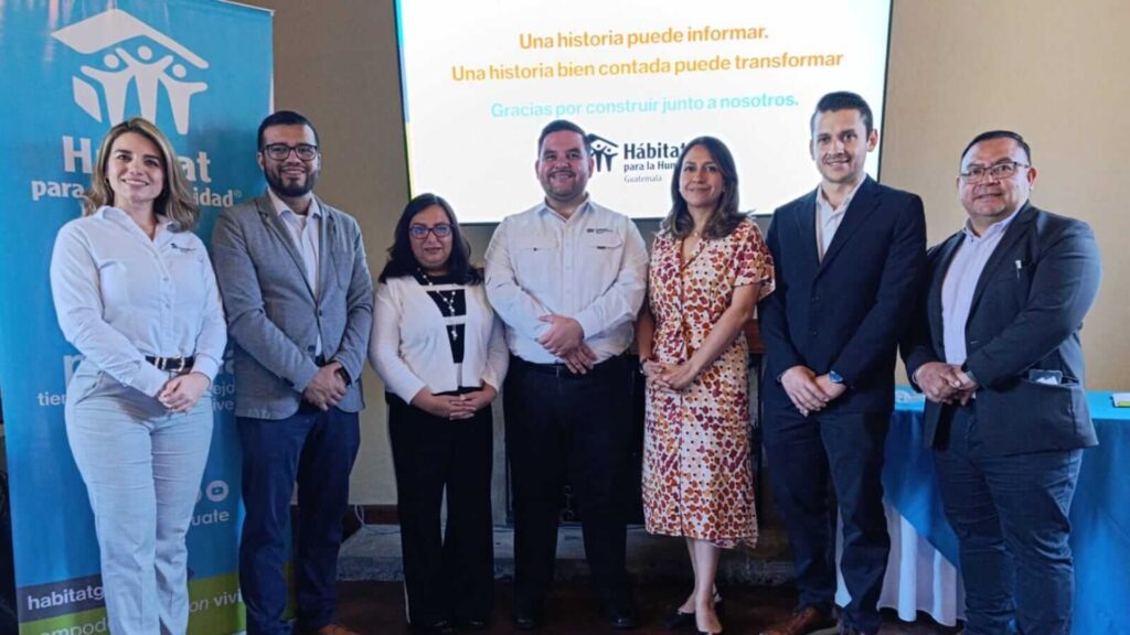 Hábitat para la Humanidad Guatemala fortalece alianza con medios para impulsar la conversación sobre vivienda adecuada en el país