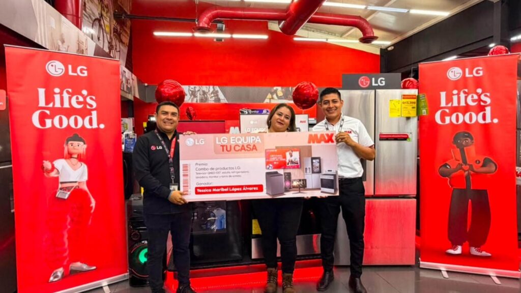LG y MAX celebran a los ganadores de la promoción "LG Equipa Tu Casa"