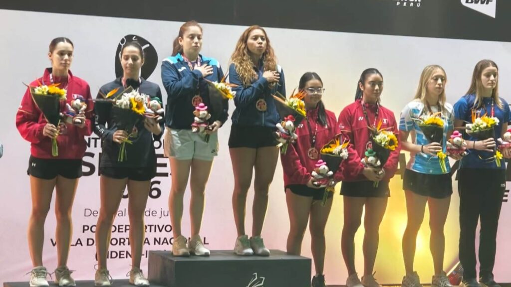 Guatemala conquista dos oros y una plata en el Perú International Series 2026 de bádminton