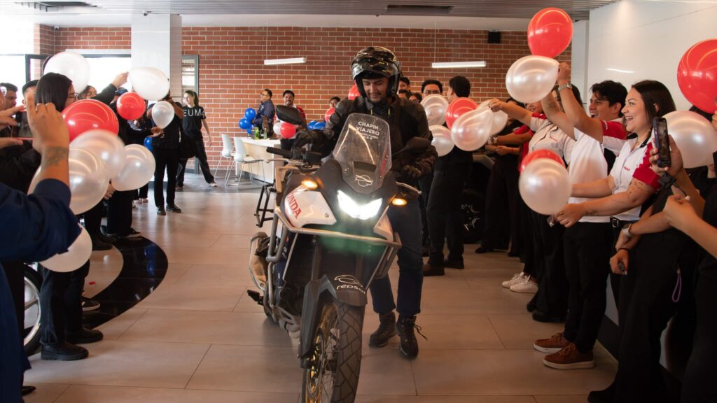 Honda Motos sorteará la XL750 Transalp que recorrió México durante el Viaje Mundialista