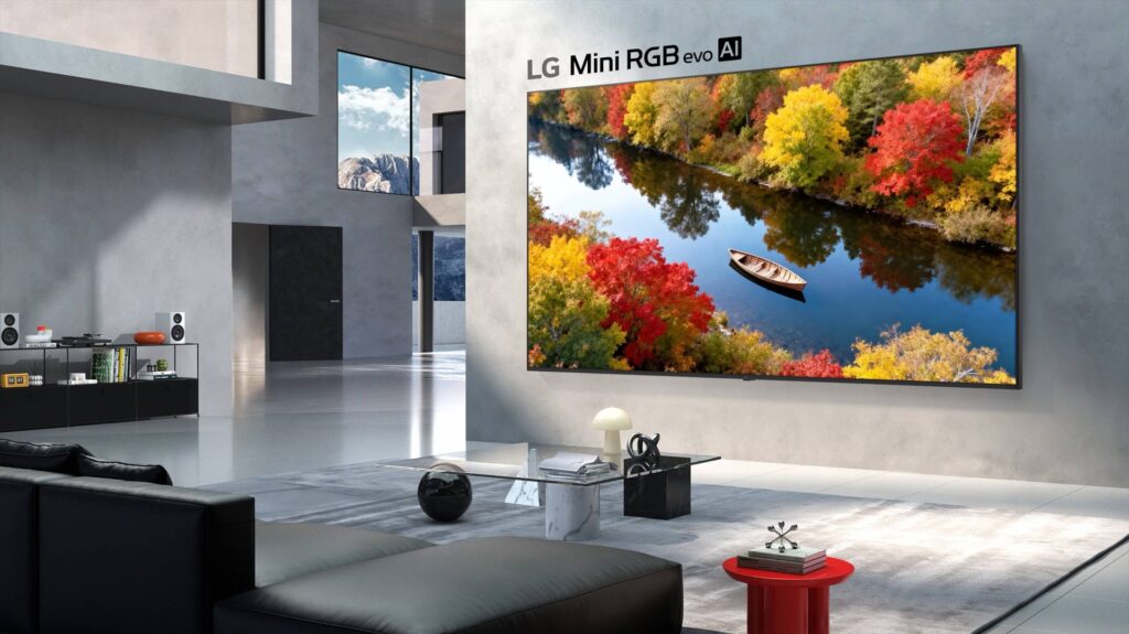 LG presenta los televisores Micro y Mini RGB Evo 2026 con una nueva generación de color