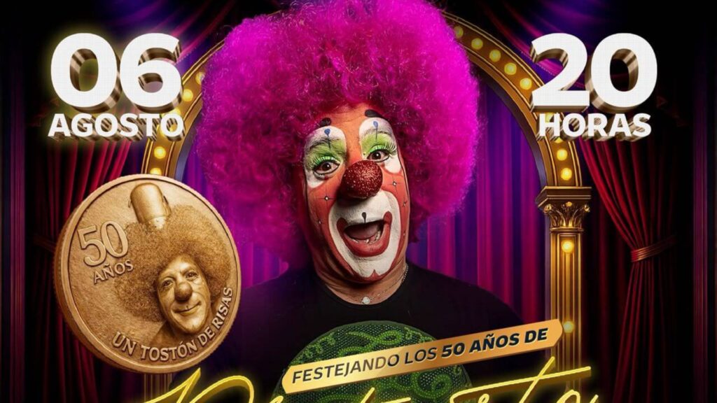 Platanito celebra 50 años de trayectoria con un show especial en Guatemala