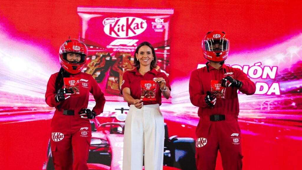 Nestlé presenta en Guatemala el nuevo KitKat inspirado en la Fórmula 1