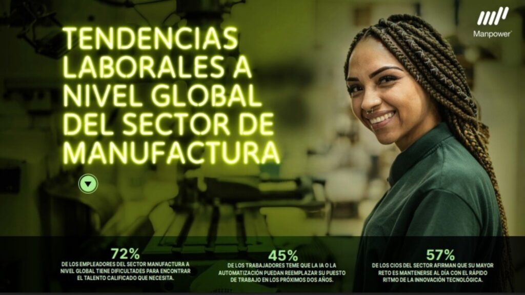 La manufactura acelera su transformación ante la creciente escasez de talento especializado