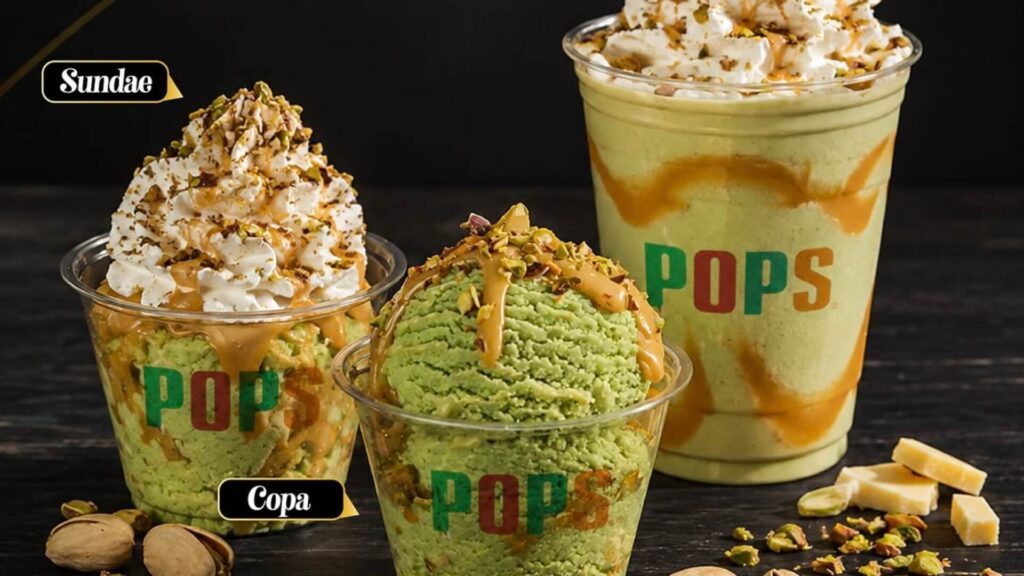 POPS presenta su nuevo sabor de pistacho con chocolate blanco