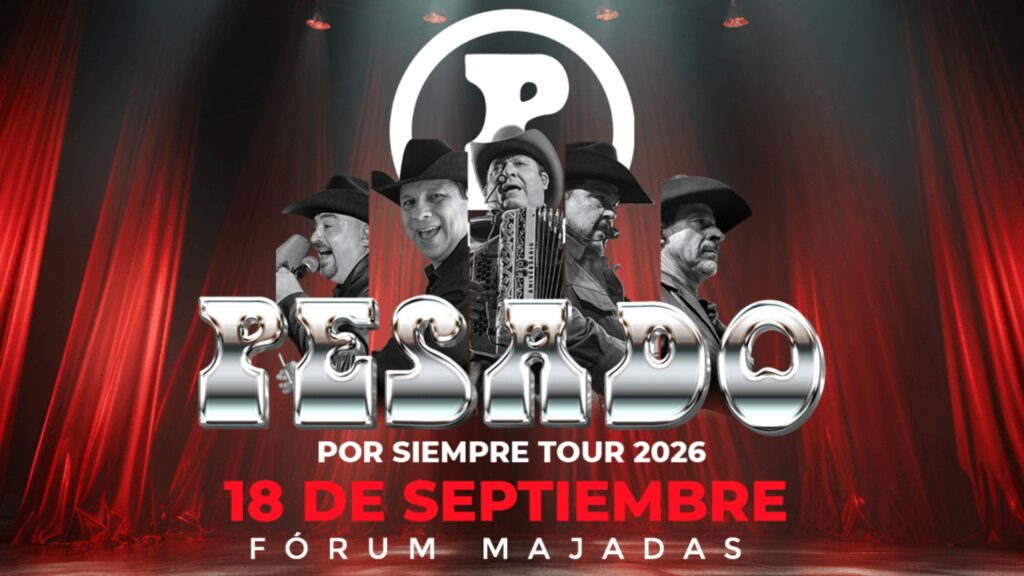 Grupo Pesado llegará por primera vez a Guatemala con su tour 2026