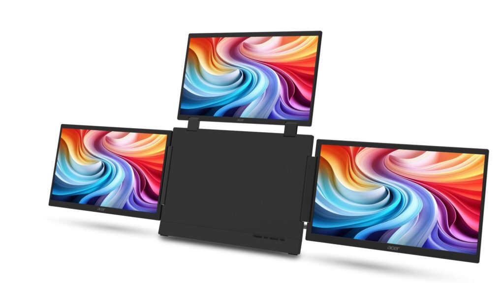 Acer presenta nuevos monitores ePaper y de triple pantalla