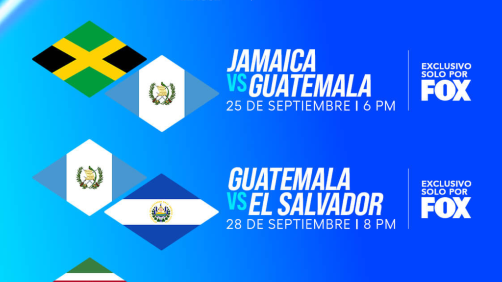 Guatemala y El Salvador comienzan su ruta rumbo al Mundial 2030 por FOX