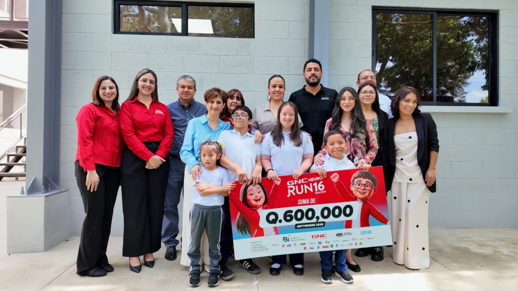 NeuroRun entrega donativo de Q600,000 al Instituto Neurológico de Guatemala
