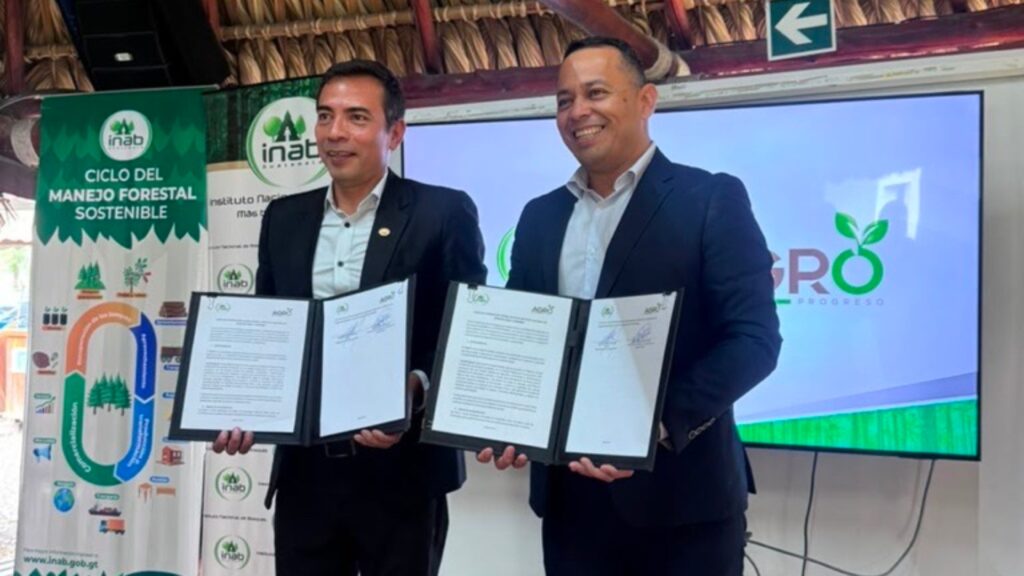 AgroProgreso e INAB firman acuerdo de cooperación forestal