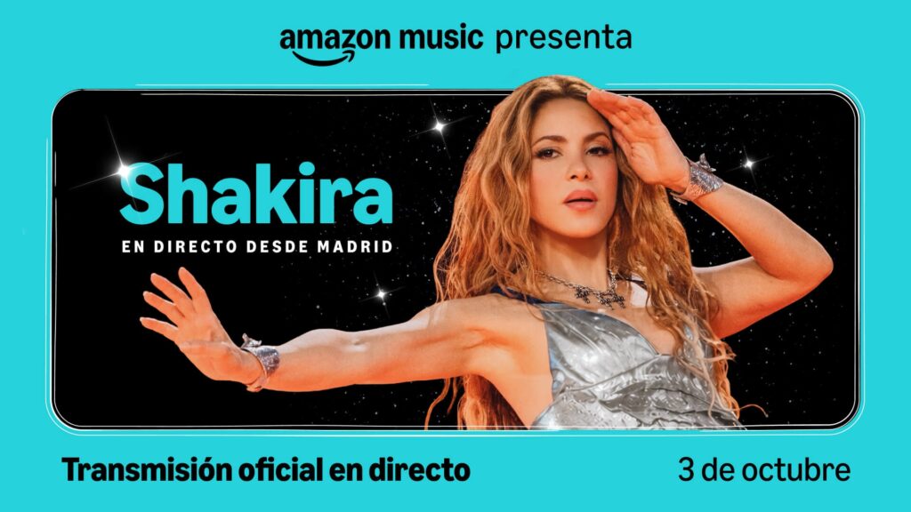 Shakira y Amazon Music celebran a las mujeres que impulsan la música latina