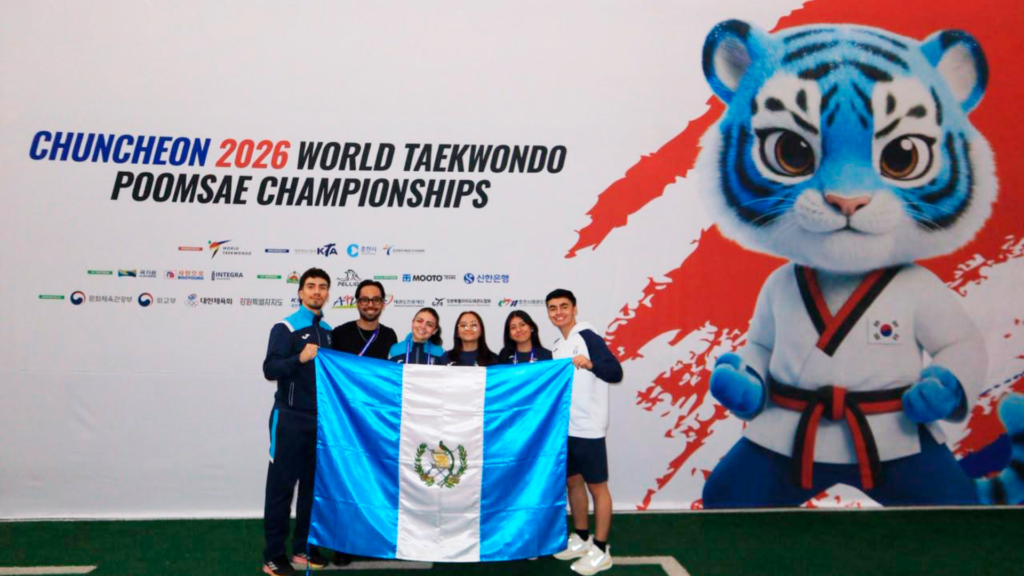 Taekwondo guatemalteco destaca en el Mundial de Poomsae en Corea del Sur