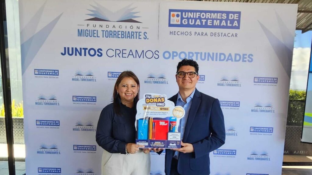 Uniformes de Guatemala y Fundación Miguel Torrebiarte impulsan el bienestar de niños y jóvenes