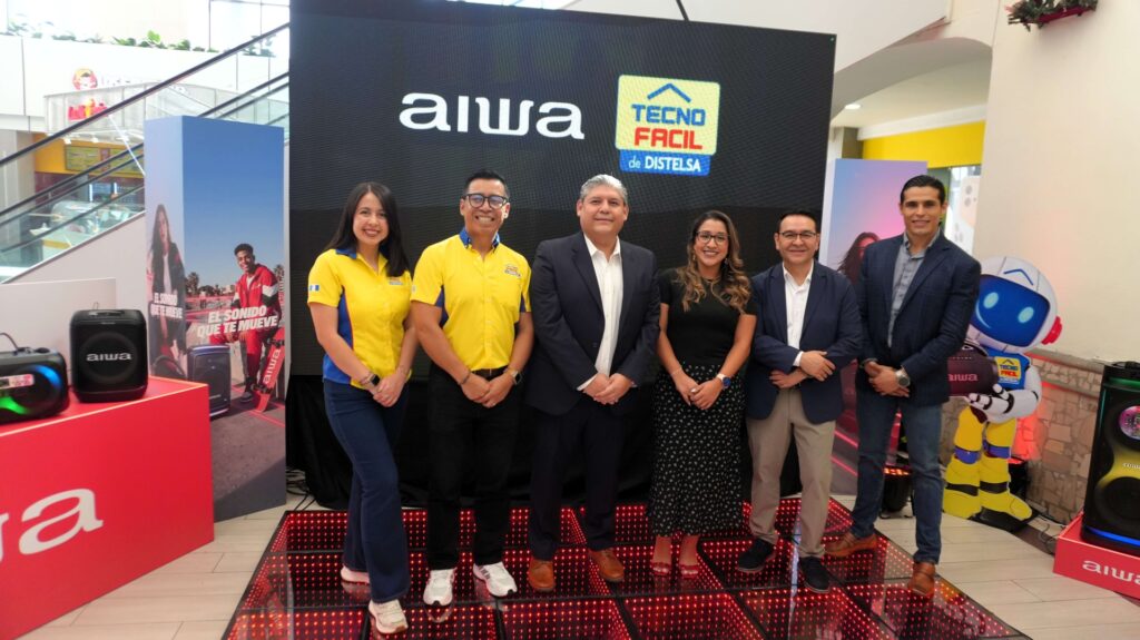 Tecno Fácil y AIWA fortalecen su alianza para impulsar el sonido en Guatemala