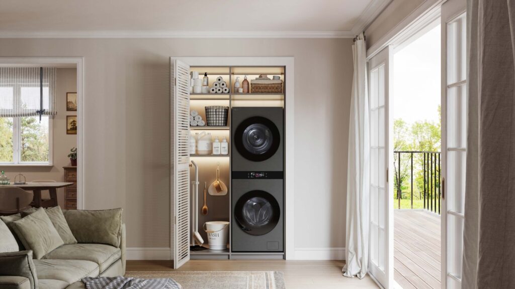 LG amplía su línea WashTower con un nuevo modelo de 25 pulgadas