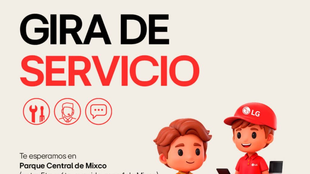 La Gira de Servicio LG regresa a Mixco con atención para sus clientes