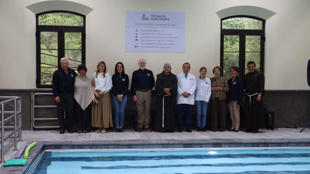 Nueva Piscina Terapéutica beneficiará la rehabilitación de 331 residentes