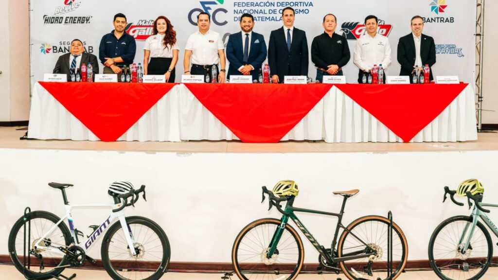 Malta Gallo acompaña la celebración de la Vuelta Ciclística a Guatemala